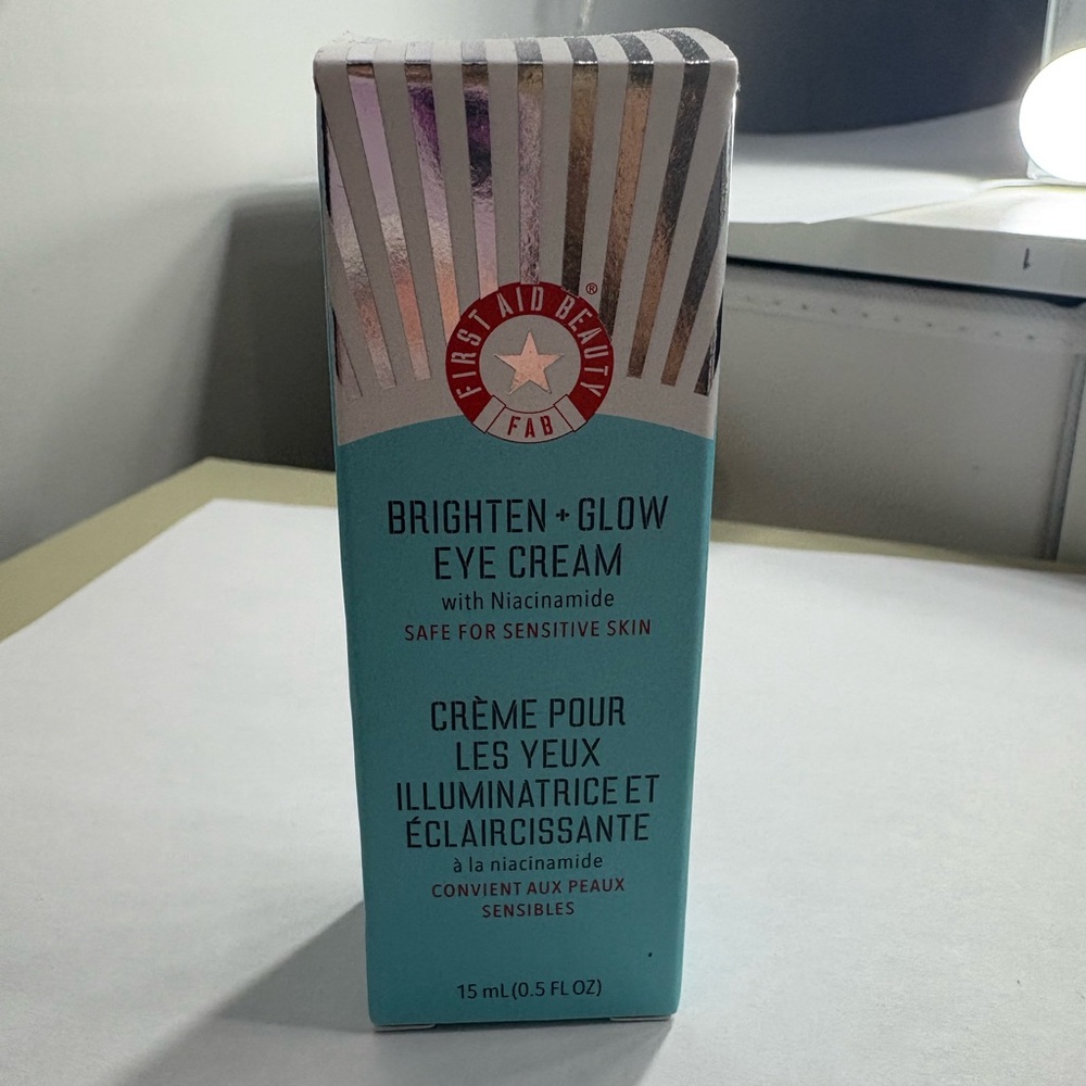 5/$60 First Aid Beauty Brighten and Glow Eye Cream with Niacinamide